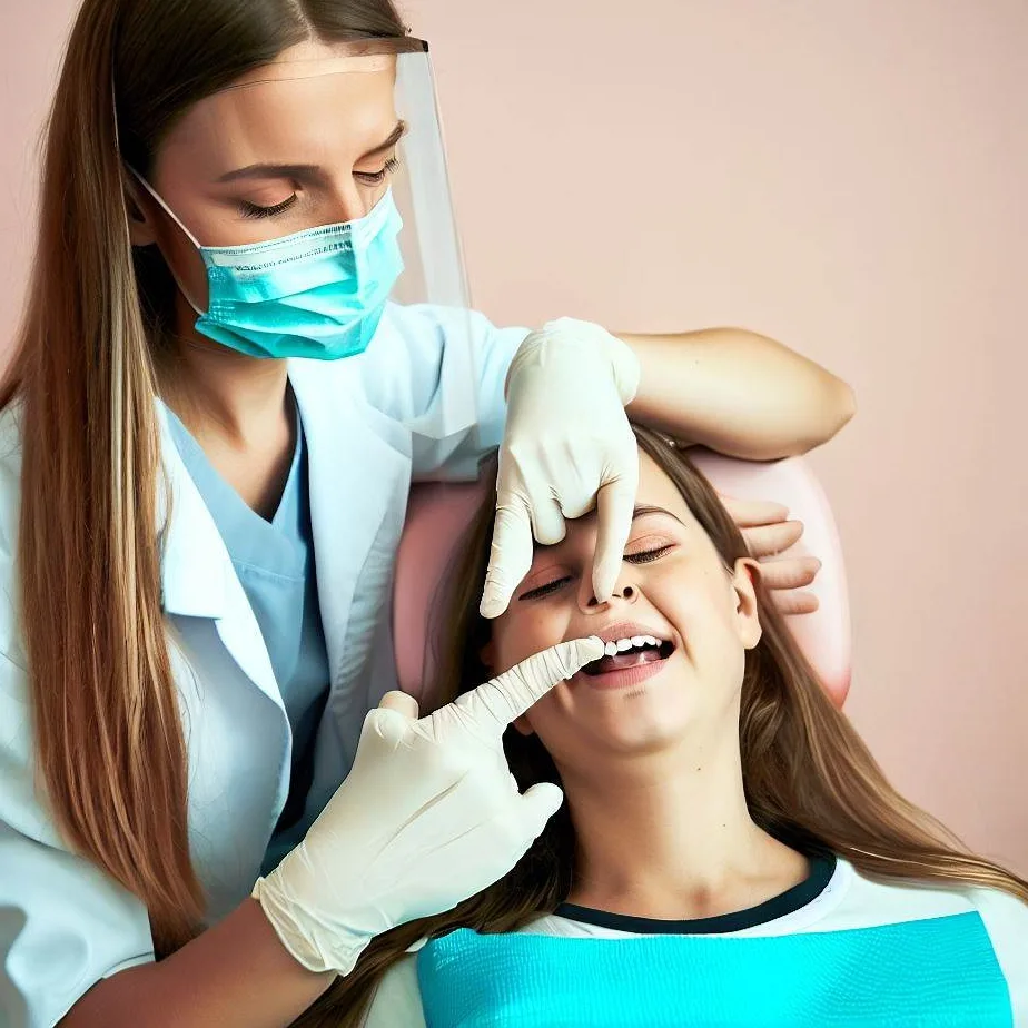 Jak dentysta sprawdza